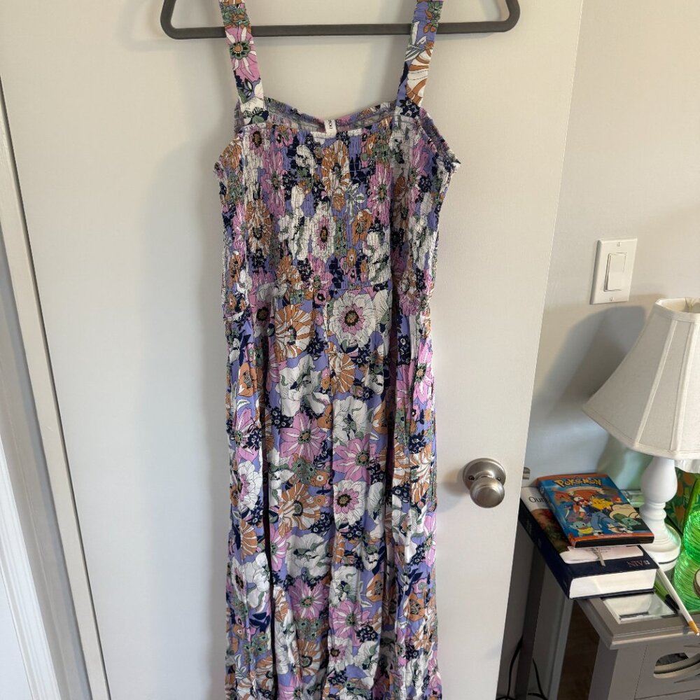 Purple Floral Dress - NWT - Picture 2 of 5